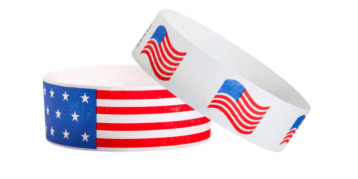 RFID Patriotic Wristbands