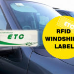 תג RFID השמשה הקדמית
