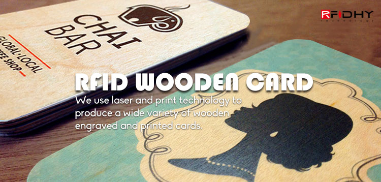 wooden card