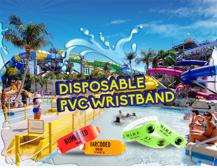 disposable rfid pvc wristband
