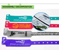 disposable rfid pvc wristband