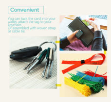 RFID PVC anahtar etiketi