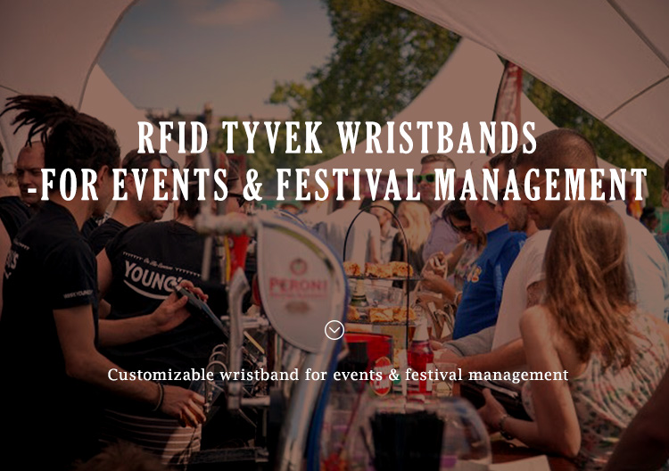 RFID Paper Wristband for Festival