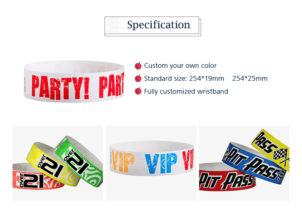 RFID Paper Wristband for Festival