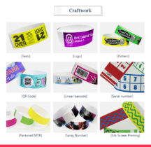 RFID Tyvek Wristbands