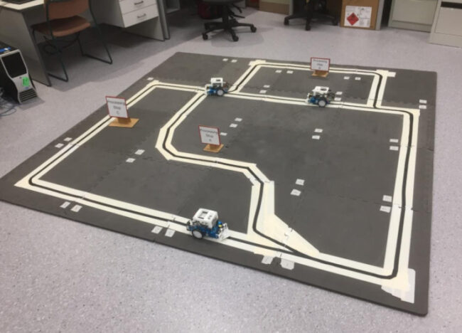 RFID Positioning AGV