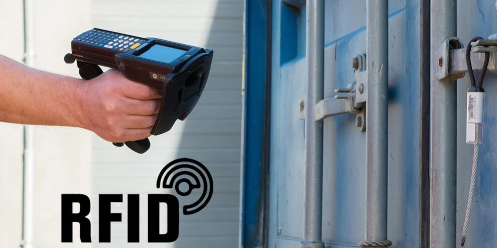 RFID seal with handheld reader
