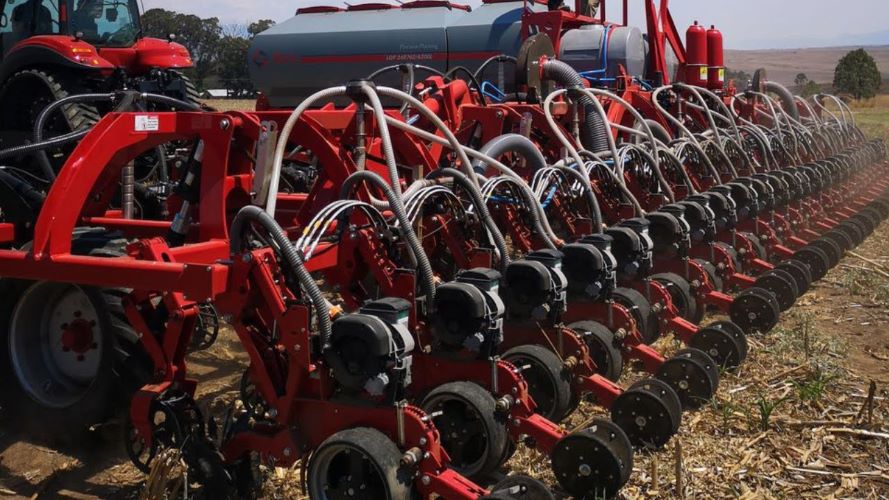 RFID Agricultural seed drill