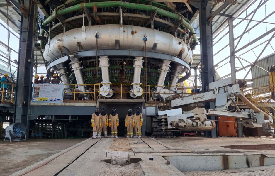 RFID Blast Furnace Control System