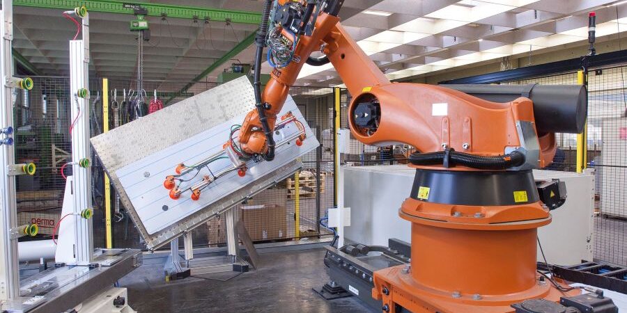 RFID Solution with 3D construction printing equipment