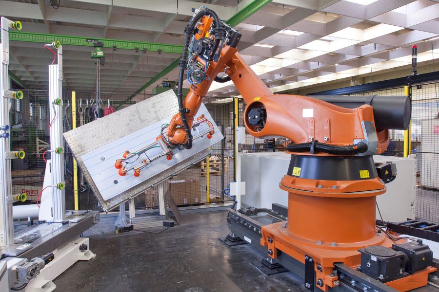 RFID Solution with 3D construction printing equipment