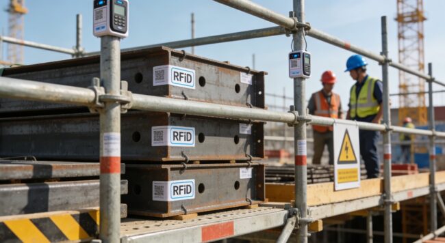 RFID technology in the full-process tracking of prefabricated components