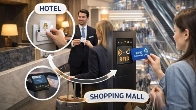 RFID Cards Create a Closed-Loop System for Hotels and Shopping Malls