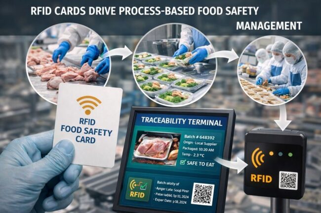 RFID Cards Drive Process-Based Food Safety Management