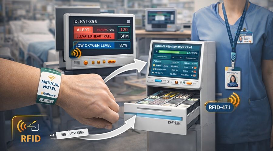 RFID Healthcare Solutions: Empowering Safety and Efficiency in Medical Hotels