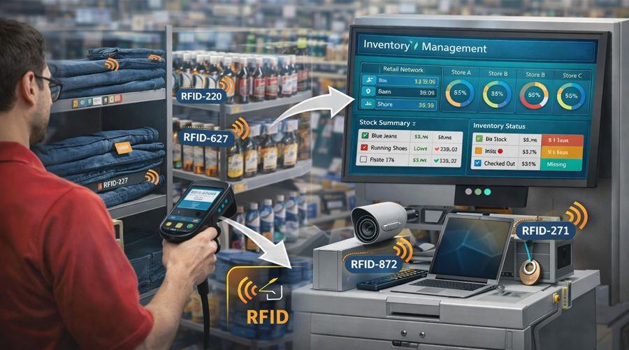RFID Makes Inventory and Asset Management in Chain Stores Equally "Smart"