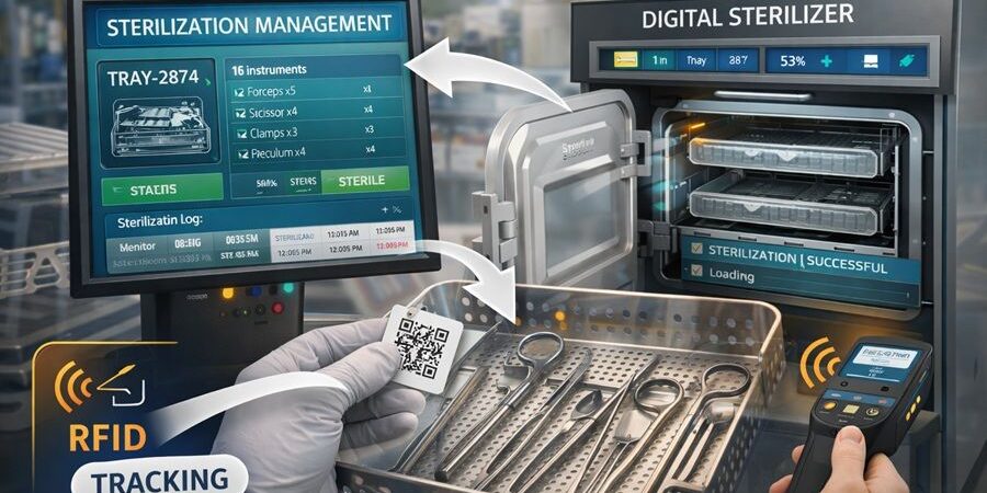 RFID Surgical Instrument Tracking and Digital Sterilization Management
