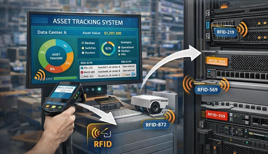 RFID in IT Data Center Fixed Asset Management