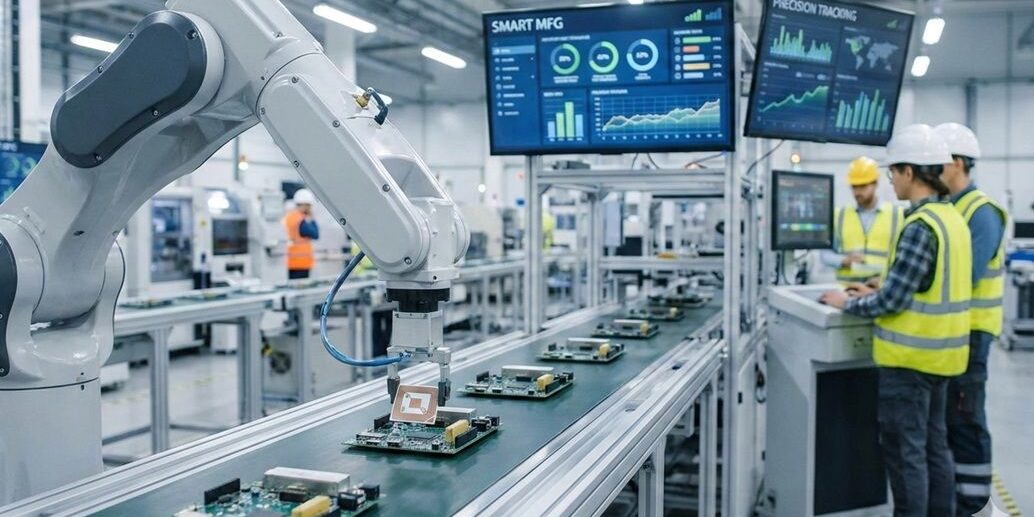 How UHF Miniature RFID Tags Enhance the Precision of Smart Manufacturing