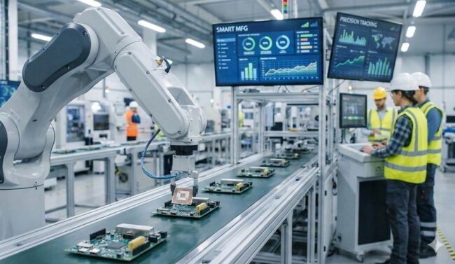 How UHF Miniature RFID Tags Enhance the Precision of Smart Manufacturing