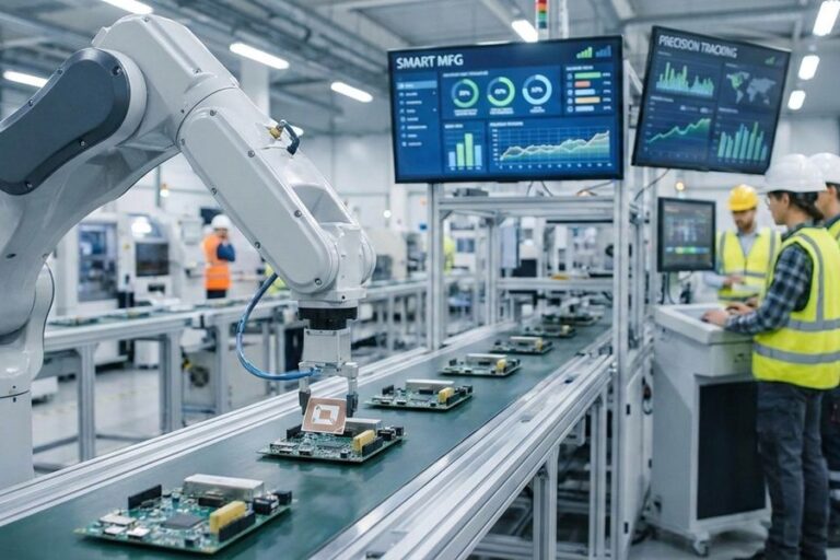 How UHF Miniature RFID Tags Enhance the Precision of Smart Manufacturing