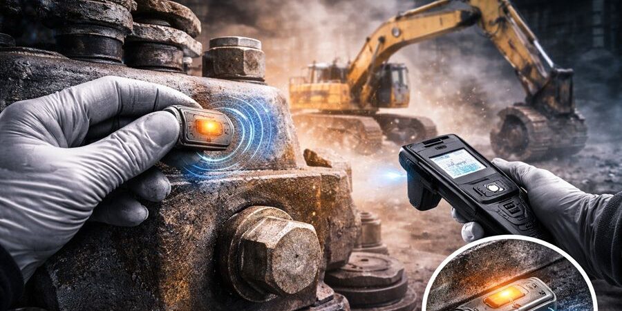 Anti-Metal Micro RFID for High-Vibration Asset Intelligence