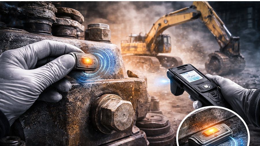 Anti-Metal Micro RFID for High-Vibration Asset Intelligence