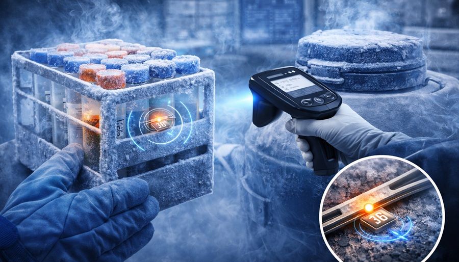Cryogenic Sample Tracking: The -196°C RFID Revolution in Biobanking