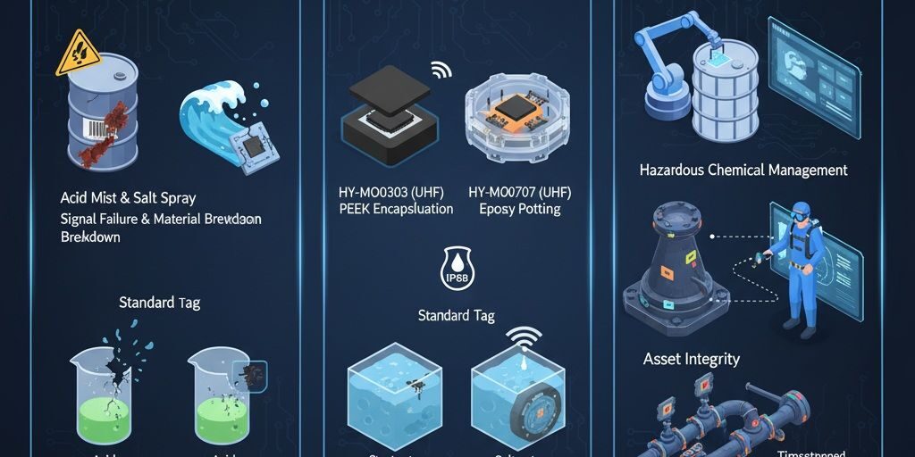 Durable RFID Tags for Chemical and Marine Environments Durable RFID Tags for Chemical and Marine Environments