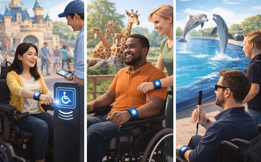 Accessible Tourism Pass: How RFID Wristbands Create an Equal and Premium Experience for People with Disabilities