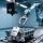 UHF RFID anti-metal tag on automotive engine block with industrial reader and antenna in smart factory production line
