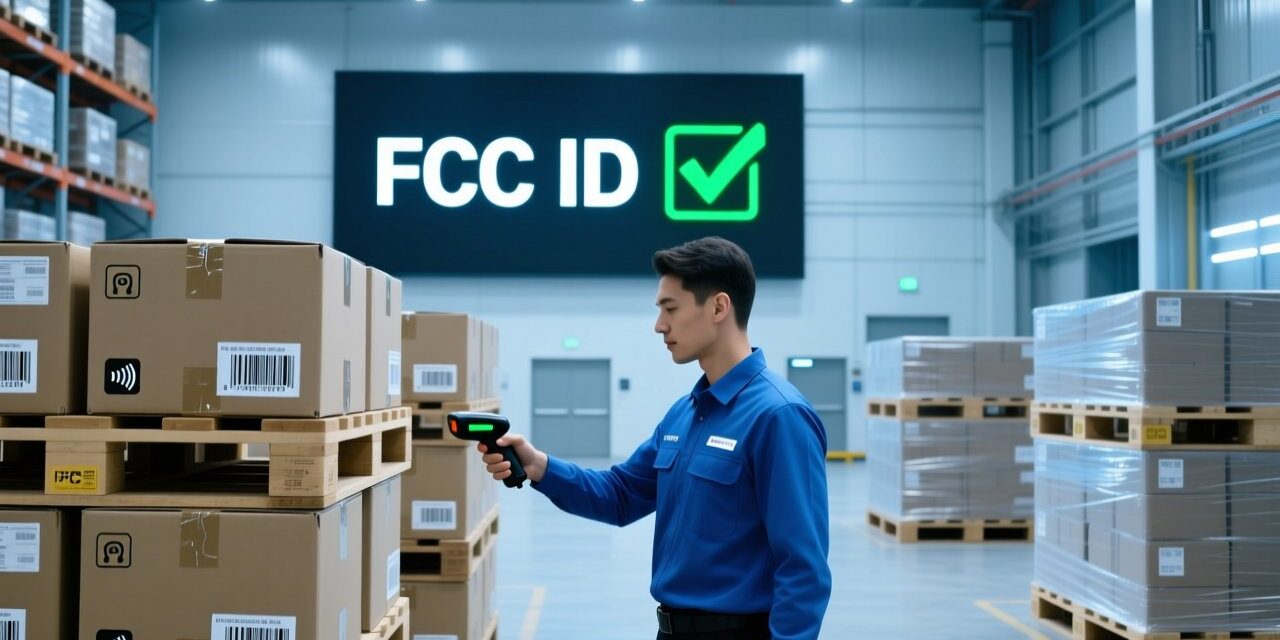 FCC Certified RFID Manufacturer warehouse with compliant RFID tags and customs clearance documentation