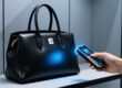 Dual-frequency RFID tag embedded in luxury handbag for anti-counterfeiting authentication