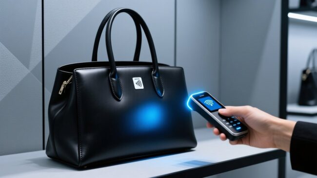 blog-cover-1782264571780 Dual-frequency RFID tag embedded in luxury handbag for anti-counterfeiting authentication