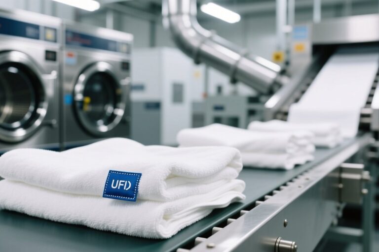 Washable RFID laundry tag test results industrial wash cycles durability