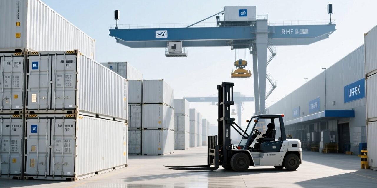 blog-cover-1784526884069 Port yard with containers and outdoor UHF RFID tag achieving long read range