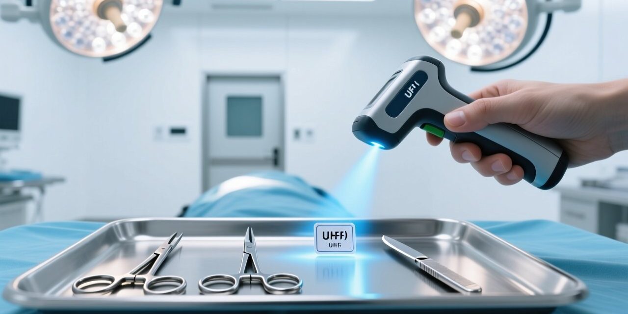 blog-cover-1784526920552 Miniature RFID tag on surgical instrument being scanned for inventory management