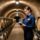 UHF RFID on-metal barrel tag being scanned in a wine cellar