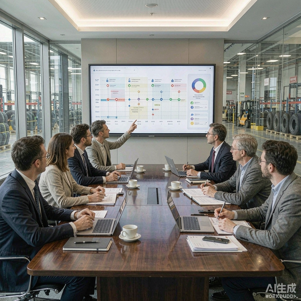 Regulatory readiness meeting reviewing multi-year tire DPP roadmap